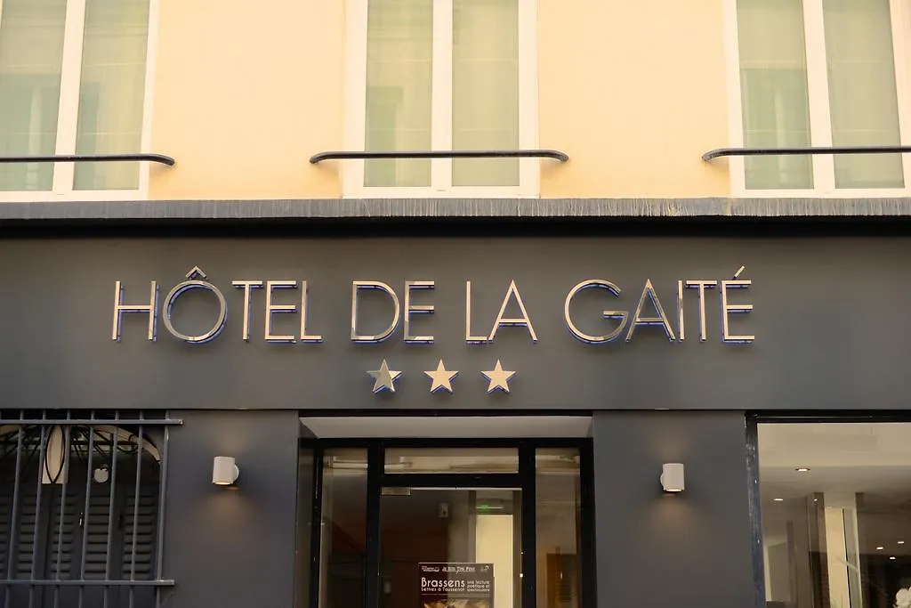 Hotel De La Gaite Париж